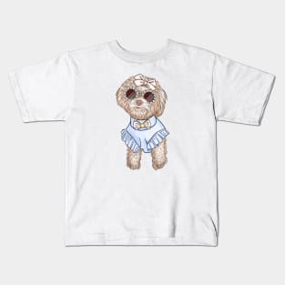 Cute bichon Kids T-Shirt